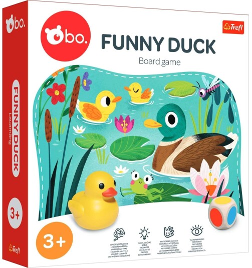 Northix Morsomt Duck-brettspill for familiemoro 2-4 spillere 2341ML