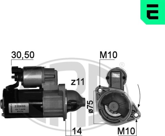 ERA 220699A Starter