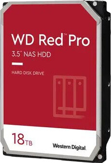 Western Digital Red Pro 18TB 3.5" Harddisk SATA 6Gb/s 7200rpm for NAS
