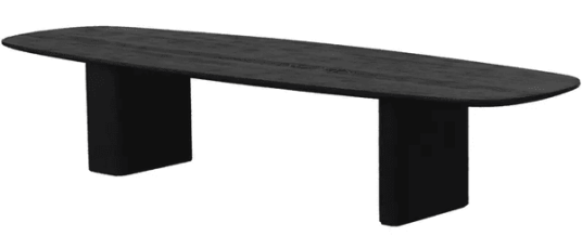 Trend Collection Pennsylvania Sofabord Svart 180 x 60 x 35 cm