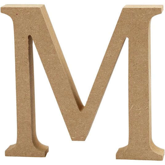Bokstav Creativ Company 8 cm Tykkelse 15 cm 1 stk Bokstav Creativ Company 8 cm Tykkelse 15 cm 1 stk