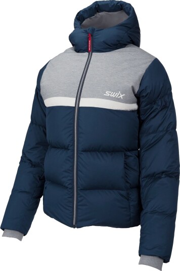 Swix Focus Down Jacket 23/24, dunjakke, dame L Dark Navy