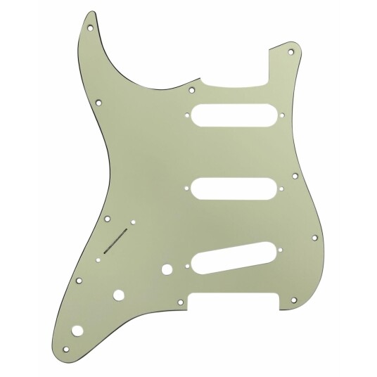 D'Andrea St-Style Sss 3-Ply Pickguard Left Green/black/mint Green D'Andrea St-Style Sss 3-Ply Pickguard Left Green/black/mint Green