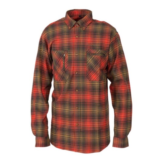 Dovrefjell Flanellskjorte, Kobber - Str. 3XL
