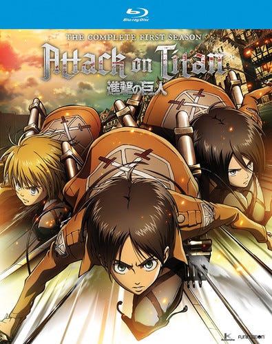 Attack On Titan: Complete Season One Bluray Attack On Titan: Complete Season One Bluray