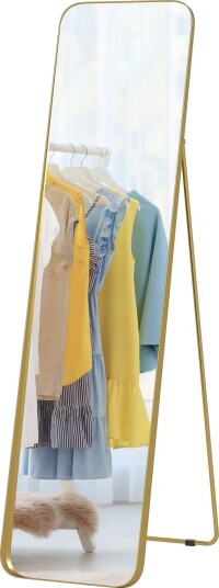 Full lengde speil vippbar gullramme 160 x 40 cm Full lengde speil vippbar gullramme 160 x 40 cm