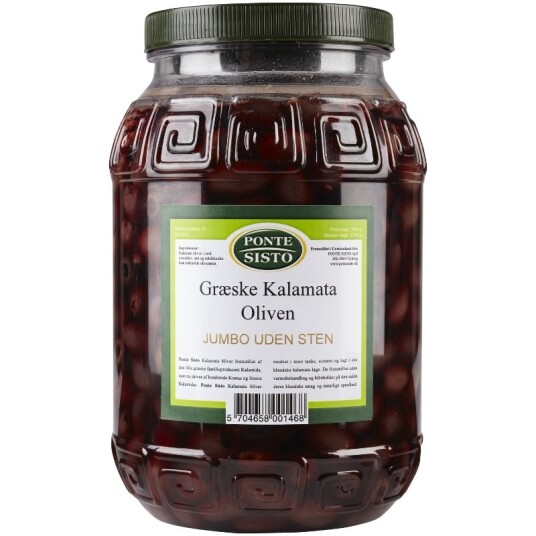 Oliven Kalamata U/sten Jumbo 1,9 Kg