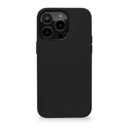 Decoded Iphone 14 Pro Max Deksel Silicone Backcover Charcoal