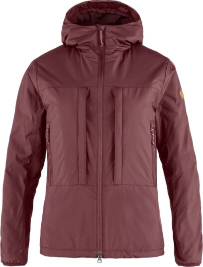 Fjellreven Women's Keb Wool Padded Jacket S , Port