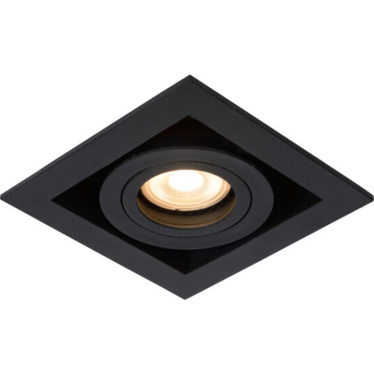 Lucide Chimney Downlight Firkantet GU10 Sort - 91832 Lucide Chimney Downlight Firkantet GU10 Sort - 91832