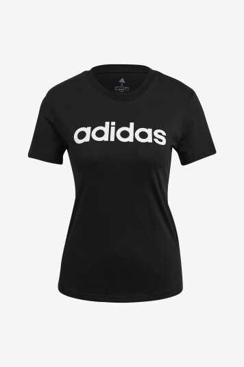 adidas Sport Performance   Topp Essential Slim Logo tee   Svart