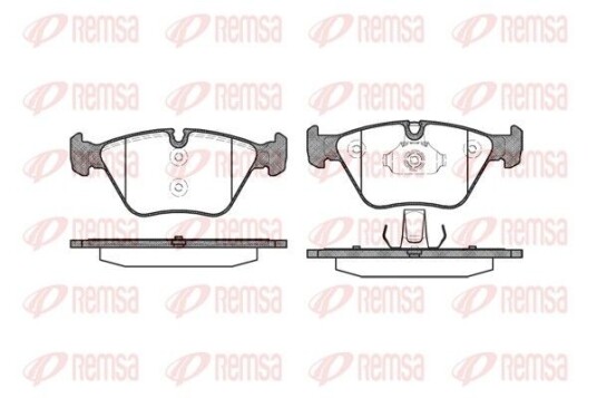 Bremseklosser REMSA 0963.00