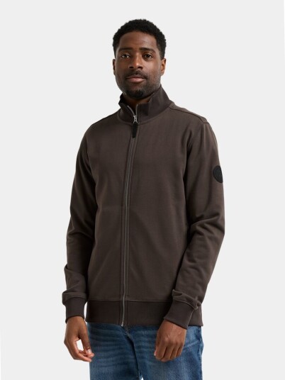 Didriksons Jake Full Zip Dark Mocha