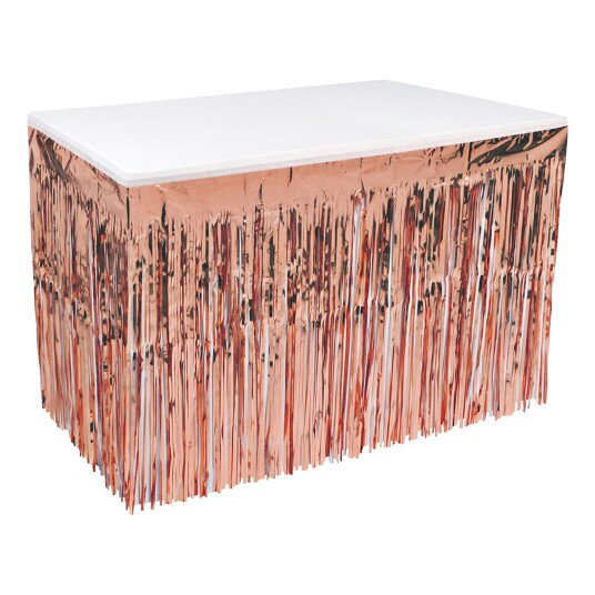 360 Degrees Ltd Bordskjørt Metallic Rosa
