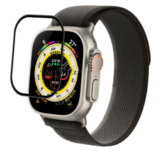 2-pakning skjermbeskytter for Apple Watch Ultra 49mm herdet glass