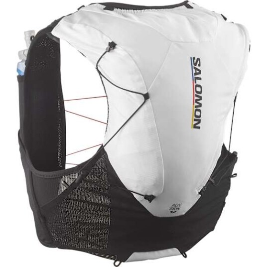Salomon ADV Skin 12 Race Flag Set Black/White M
