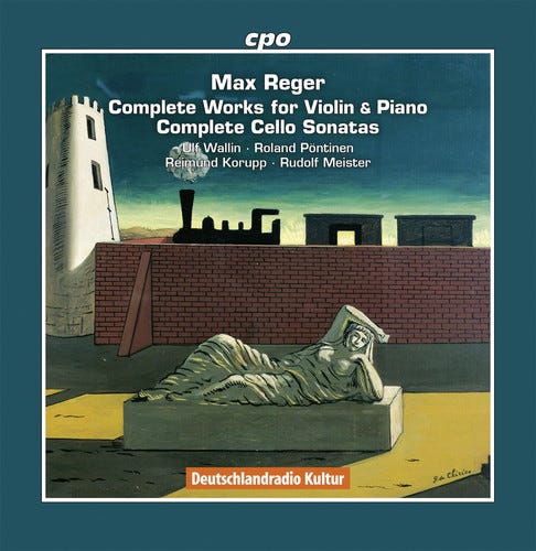Reger, Wallin, Pontinen, Korupp, Meister Reger: Complete Works For Violin & Piano CD