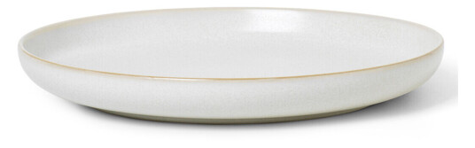 ferm LIVING Sekki tallerken large Cream ferm LIVING Sekki tallerken large Cream