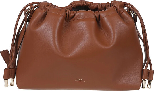 A.p.c. Dame Vesker Brun ONE SIZE, A.p.c. Dame Vesker Brun ONE SIZE,