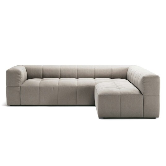 Decotique Mure 3 Seter Sofa Med Åpen Ende Høyre Sandshell Beige
