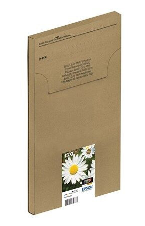 Epson 18XL Multipack Easy Mail Packaging - 4-pack - XL - black yellow cyan magenta - original - ink cartridge - Blekkpatron Blå