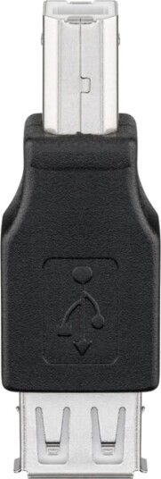 Luxorparts USB-A til USB-B Adapter USB 2.0