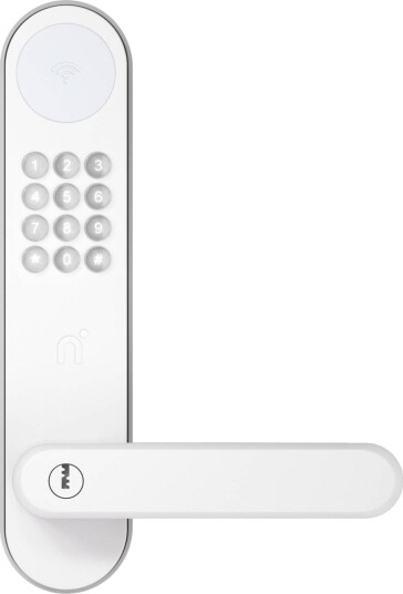 Nimly Code Smart Kodelås Hvit med RFID og Zigbee Nimly Code Smart Kodelås Hvit med RFID og Zigbee
