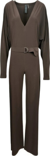 Norma Kamali Dame Jumpsuits & Playsuits Brun L,