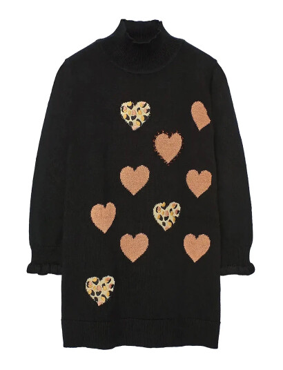 Boboli Knitwear Dress Black 98