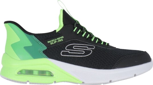 Skechers Slip ins: Microspec Max Gutt Brisk Stripe BLUE 35 Skechers Slip ins: Microspec Max Gutt Brisk Stripe BLUE 35