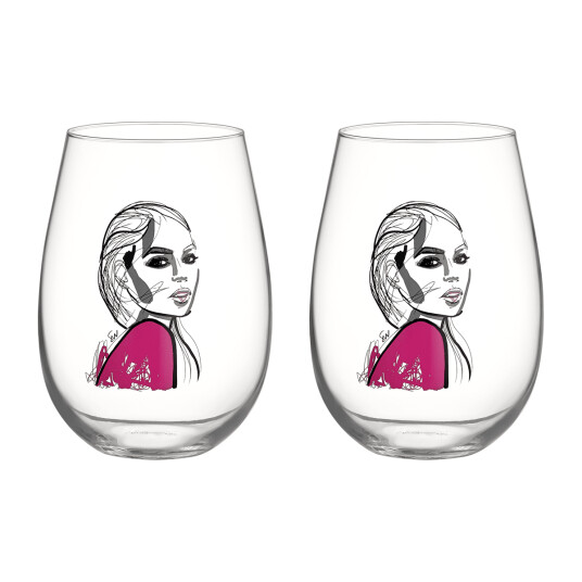 Kosta Boda All about you glass 57 cl 2-pakk Next to you