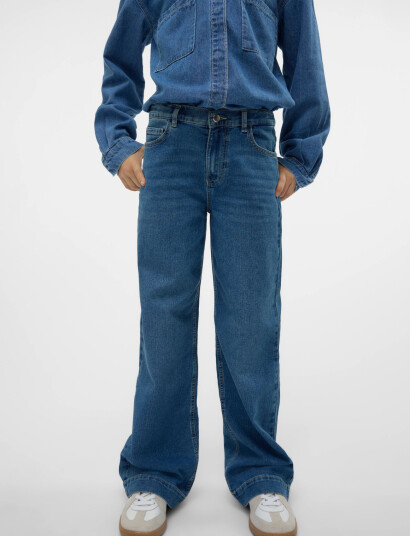 Vero Moda Girl Vmdaisy Wide Denim Jns Vi3337 Girl Noos Blue 158 Vero Moda Girl Vmdaisy Wide Denim Jns Vi3337 Girl Noos Blue 158