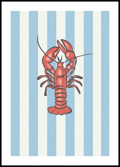 Red Lobster Plakat Plakat / 70x100cm