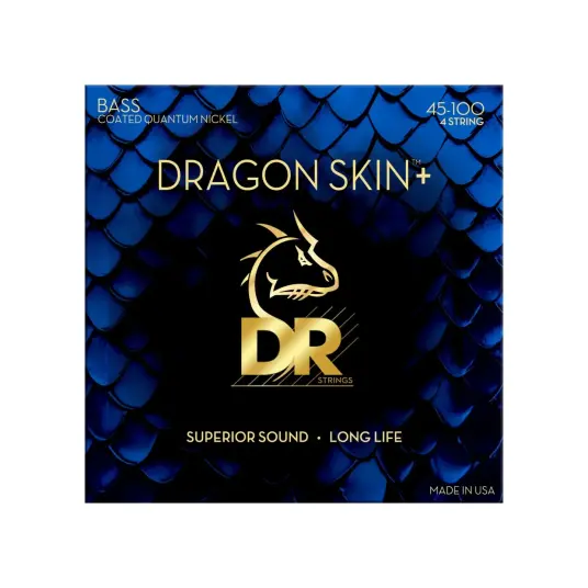 DR Strings Dragon Skin+ DBQ-45/100 Coated