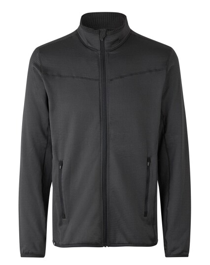 ID Cardigan Stretch Comfort Grå