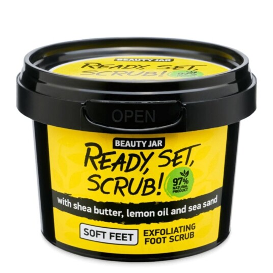 Beauty Jar Ready Set Scrub Foot Scrub 135g