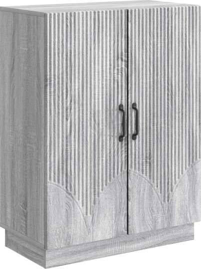 Serviesskap Grå sonoma 66 x 34,5 x 87 cm Konstruert tre Serviesskap Grå sonoma 66 x 34,5 x 87 cm Konstruert tre