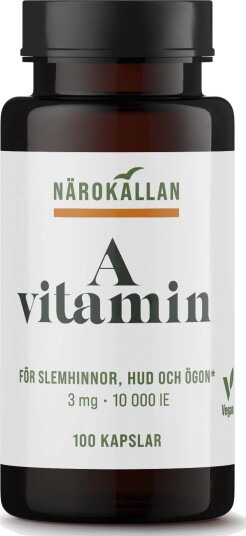 Närokällan A-vitamin 100 stk Närokällan A-vitamin 100 stk
