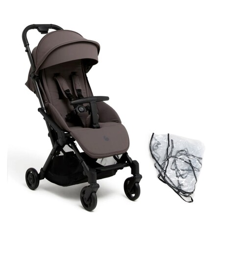 Beemoo Easy Fly Lux 4 Trille Inkl. Regntrekk Gull Grey