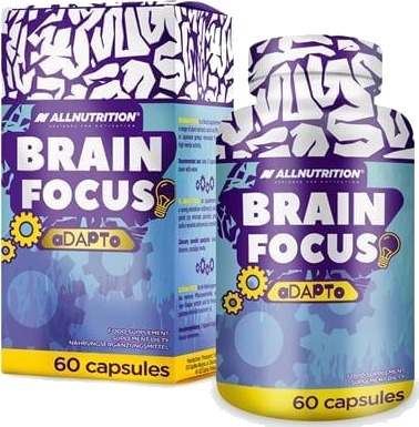 Brain Focus -Nootropic stack 60 kaps -bedre kognitiv funksjon og hukommelse