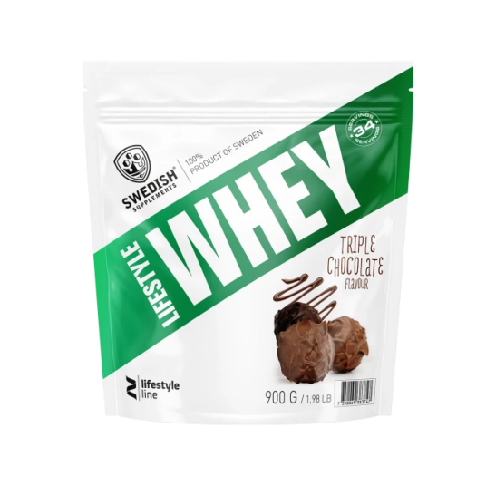 Swedish Lifestyle Whey 900g Triple chocolate