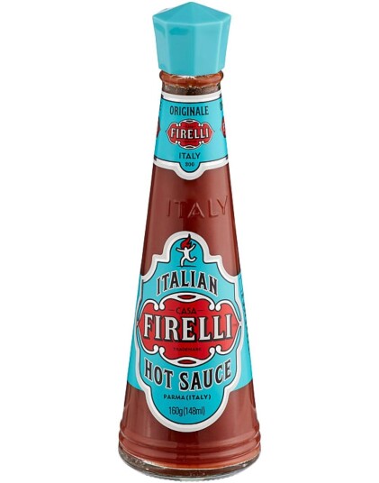Firelli Italian Original Hotsauce   Smakfull Hotsauce med Calabrian Chili 148 ml