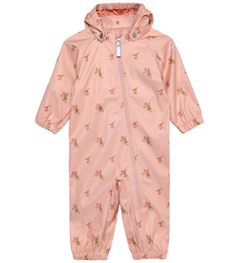 Minymo Softshell Suit Aop Pink 98 Minymo Softshell Suit Aop Pink 98