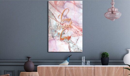 Tavle Home Sweet Home 1 Part Vertical 60X90 Artgeist sp. z o. o.