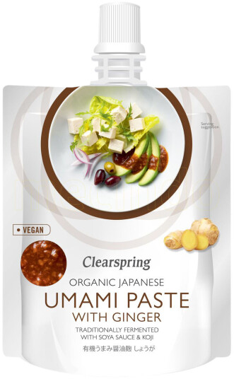 Clearspring Japansk Umani Paste Med Ingefær Ø 150gram Clearspring Japansk Umani Paste Med Ingefær Ø 150gram