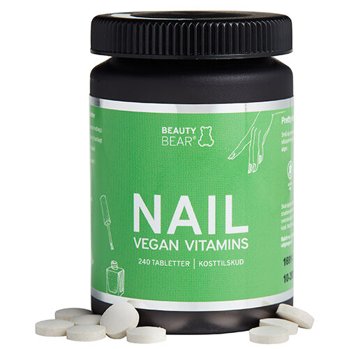 Beauty Bear NAIL vitamin tabletter 240 Tabletter Beauty Bear NAIL vitamin tabletter 240 Tabletter