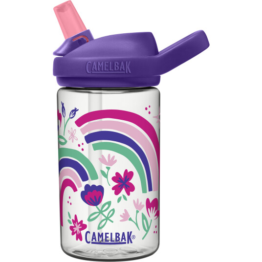 Camelbak Eddy+ Kids 0,4L Rainbow, drikkeflaske barn STD Rainbow Floral