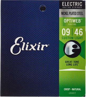 Elixir 19027 Custom Light 009-046 Elixir 19027 Custom Light 009-046