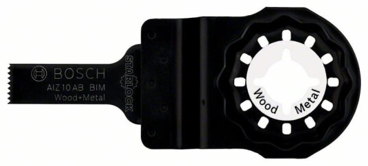 Bosch AIZ 10 AB Dykksagblad for Tre og Metall 10 mm - Starlock