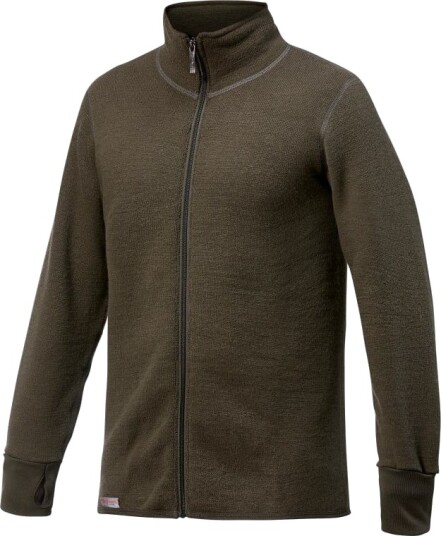 Woolpower Full Zip Jacket 600 Grønn L Man